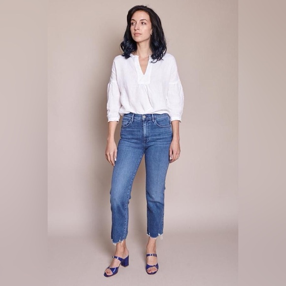 3x1 nycAustin Crop Straight Leg Jean - Eliza